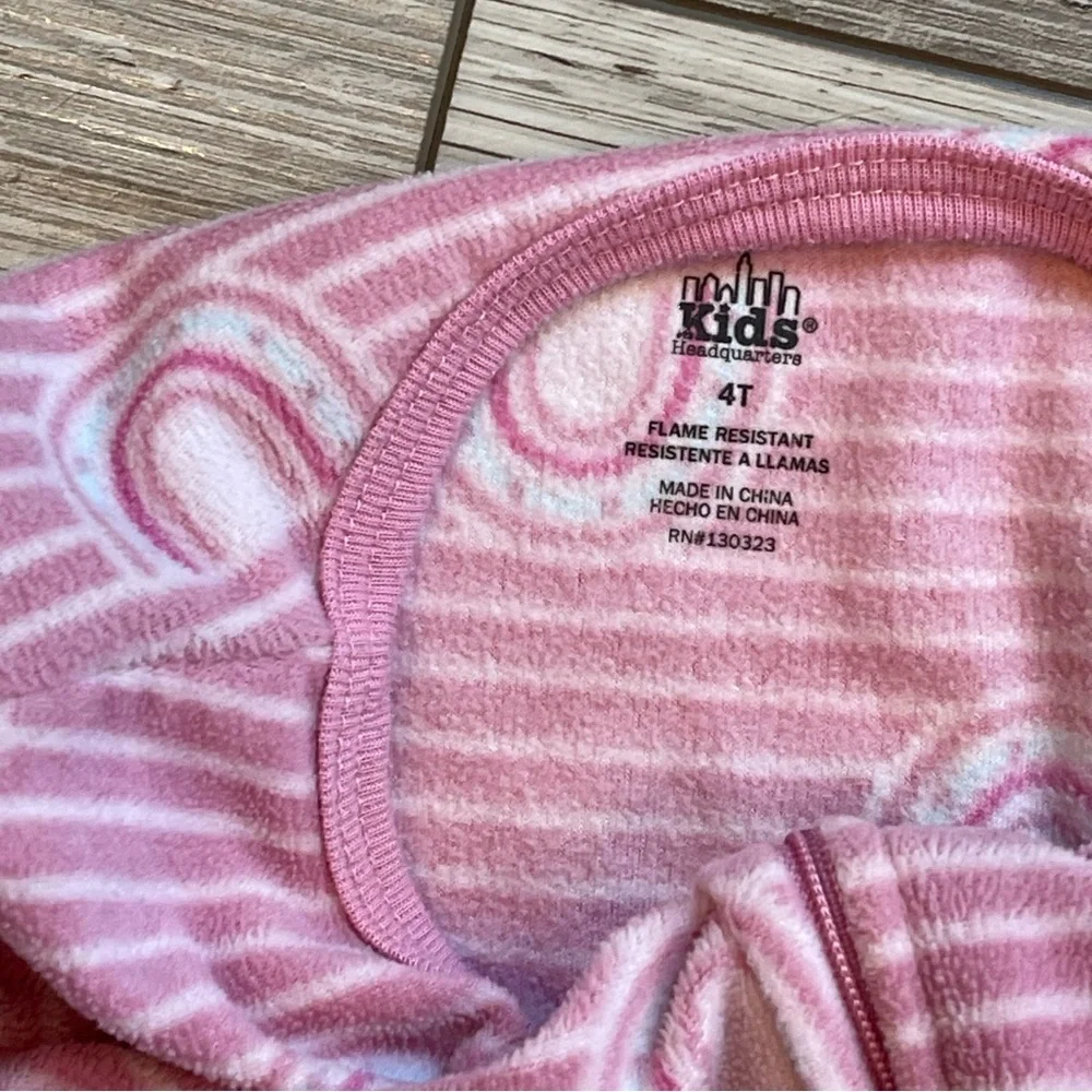 Kids Headquarters | Footie Pajamas | Size: 4T | BUNDLE: Set of 2